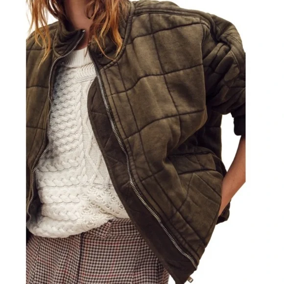 Free People Dolman Quilted Jacket - Picture 1 of 2